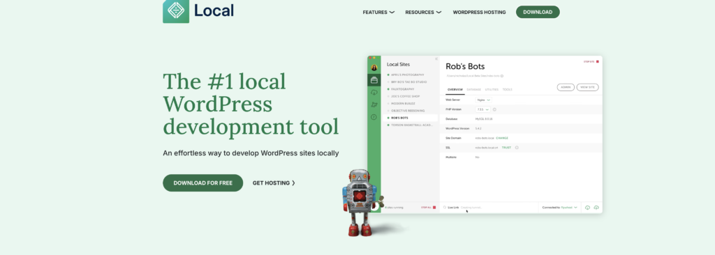 Local by Flywheel, Dans ce guide, nous allons vous montrer étape par étape comment installer et utiliser Local by Flywheel, un outil simple et puissant qui vous permet de créer votre site WordPress sur votre machine sans connexion Internet et sans frais supplémentaires.